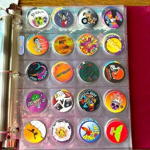 Vintage POG bottle caps